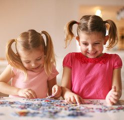 Kinderpuzzel laten maken 30 stukjes